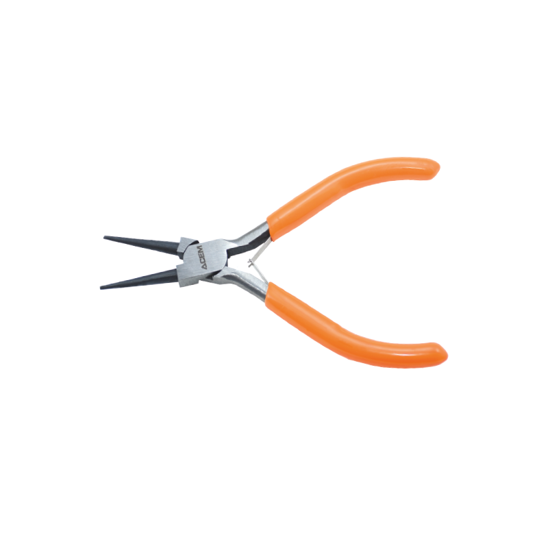 594004 - Pince mini électronique à becs ronds courts