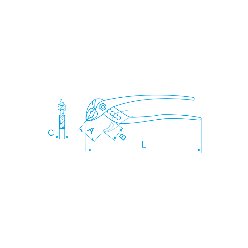 Pince multiprise standard – Image 2