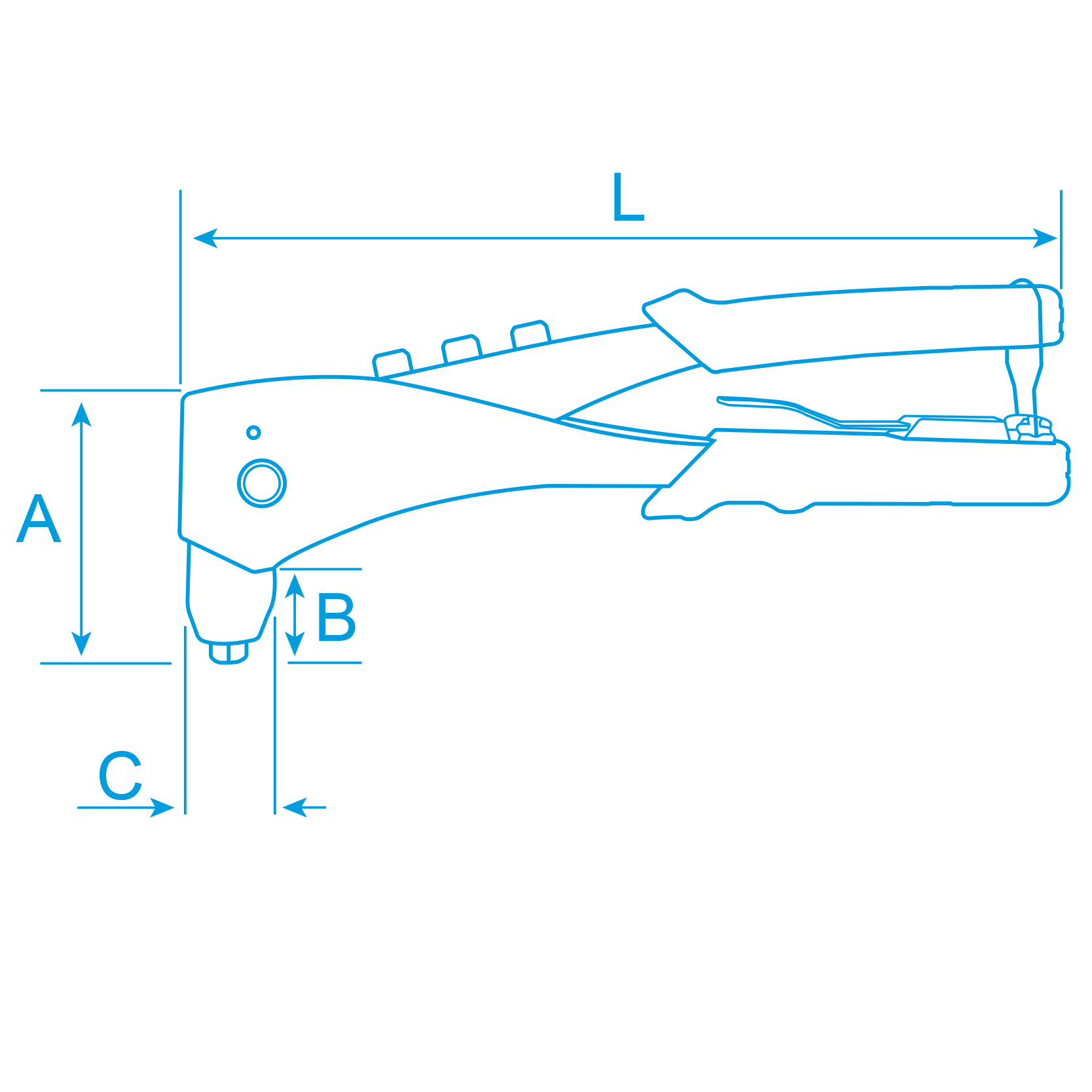 595705 - Pince à riveter PR 705 – Image 2