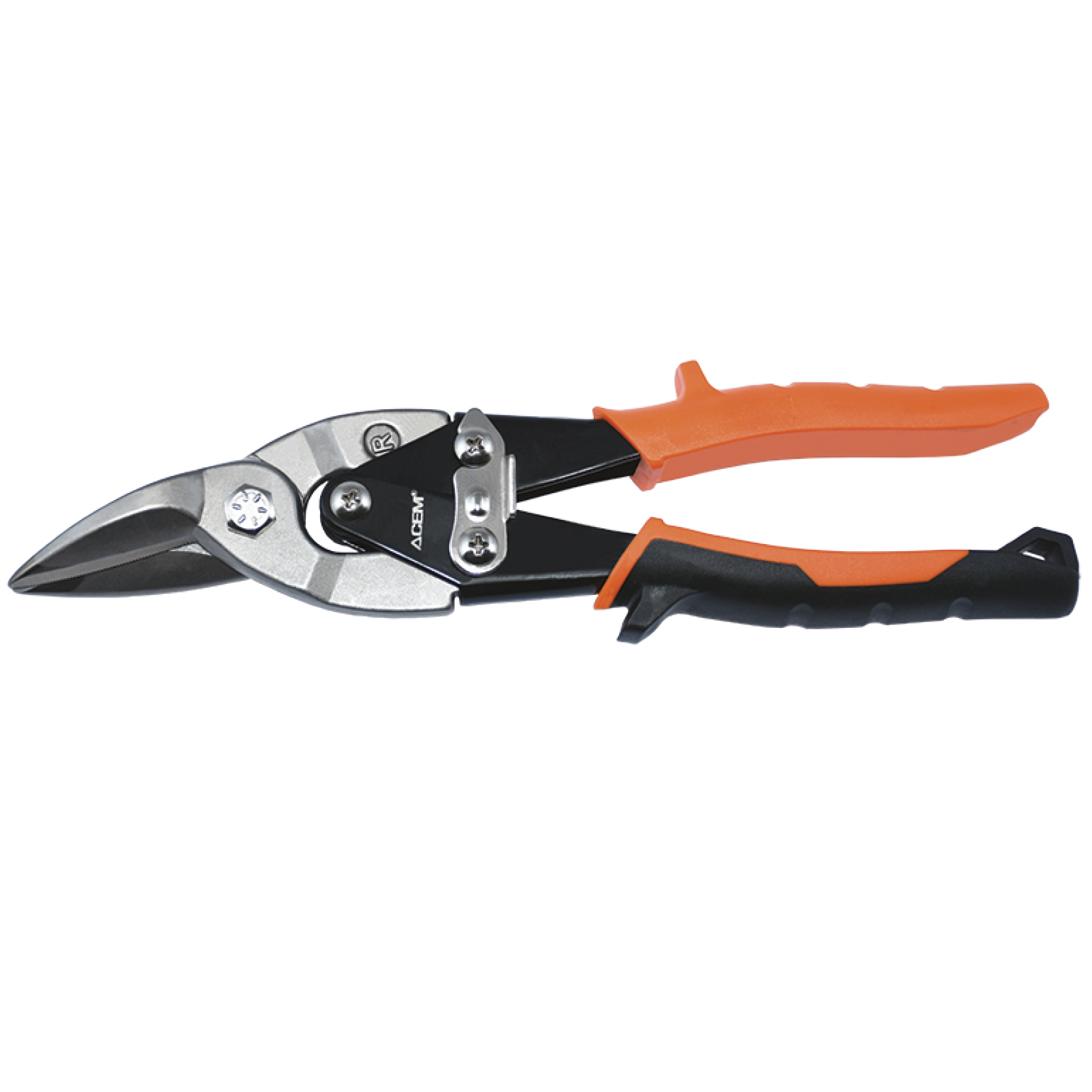 Cisaille à tôle coupe à droite