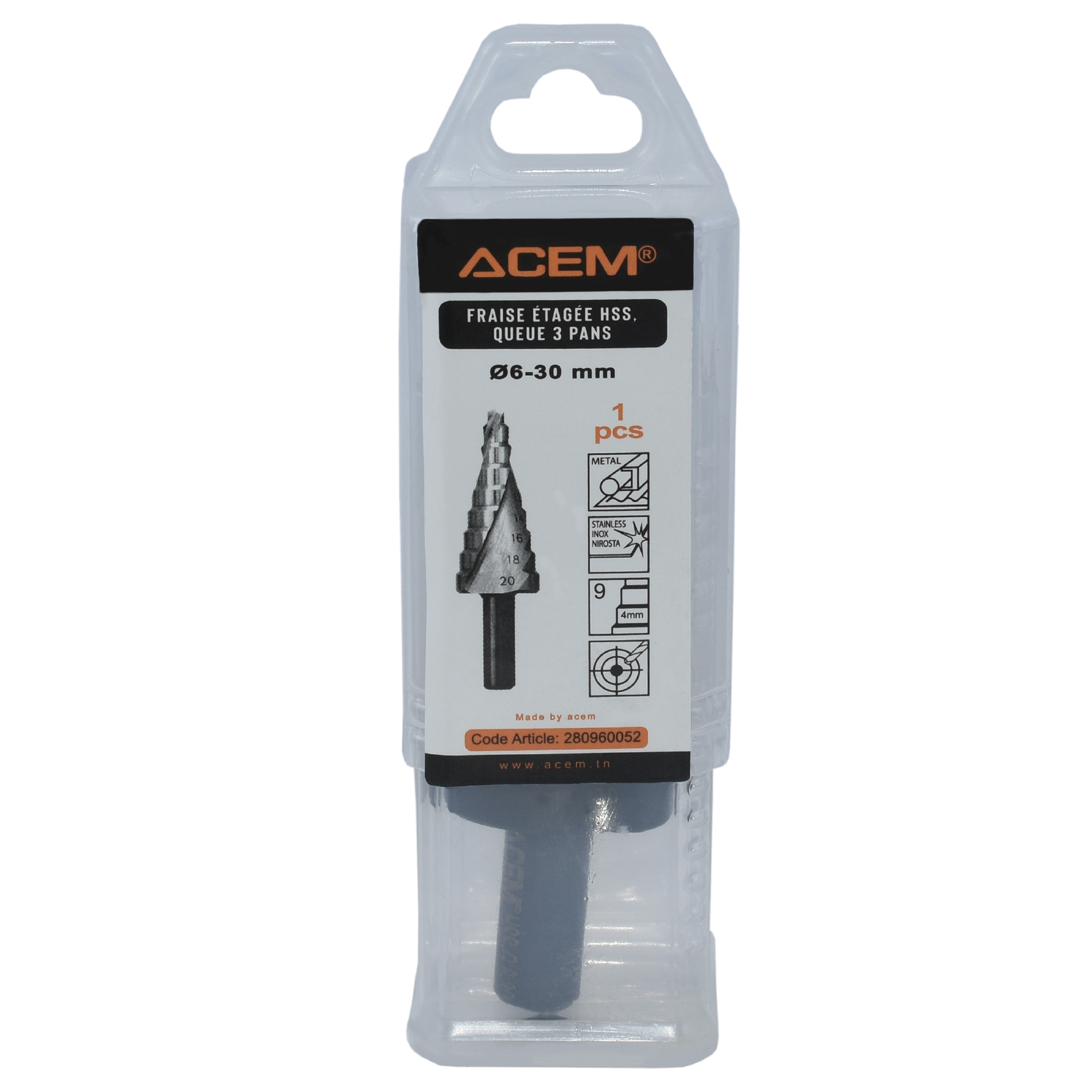 960050 - FRAISE ÉTAGÉE HSS – Image 2
