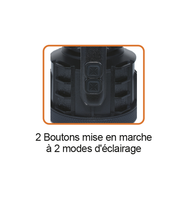 132410 - Torche led rechargeable 10W - TL410 – Image 5