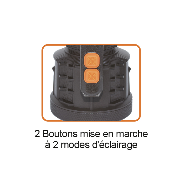 132415 - Torche led rechargeable 15W - TL415 – Image 3