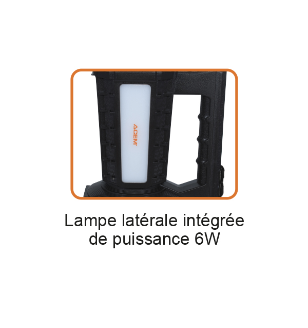 132410 - Torche led rechargeable 10W - TL410 – Image 2