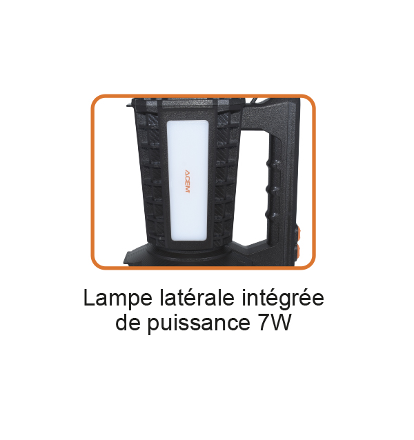 132430 - Torche led rechargeable 30W - TL430 – Image 2