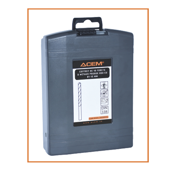 960032 - COFFRET DE 19 FORETS À MÉTAUX PROBOX HSS-CO – Image 3