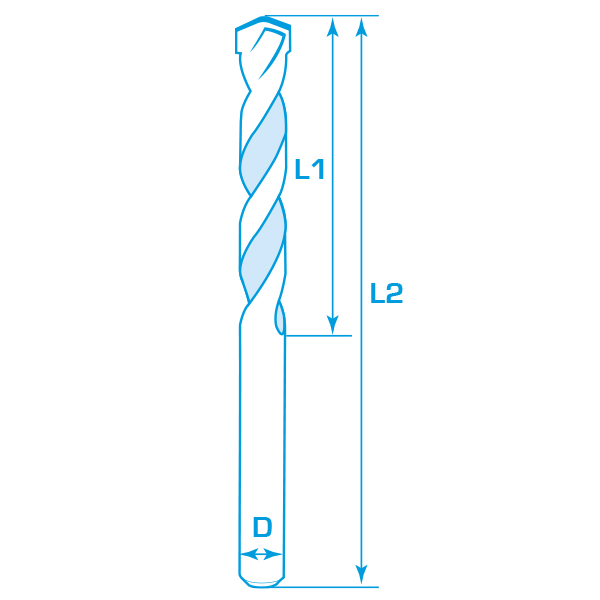 963000 - Foret à béton CYL-4 – Image 2